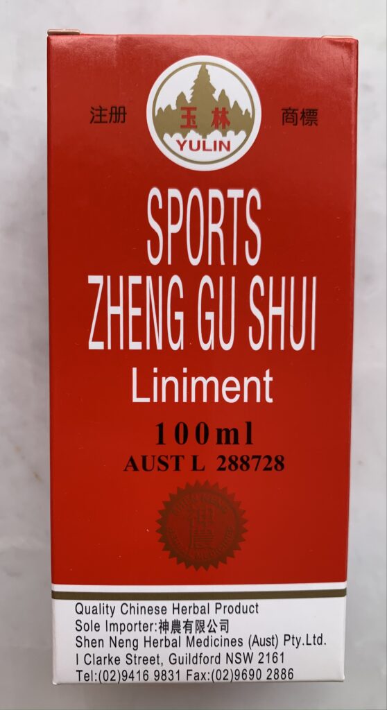 Sport Liniment Zheng Gu Shui 100ml | Blue Wren Acupuncture